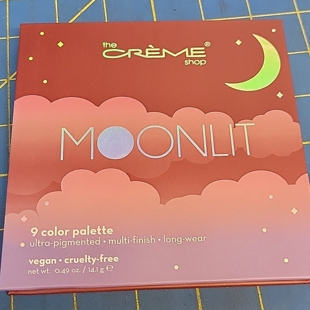 The Crème Shop Moonlit 9 Color Palette New Sealed Palette